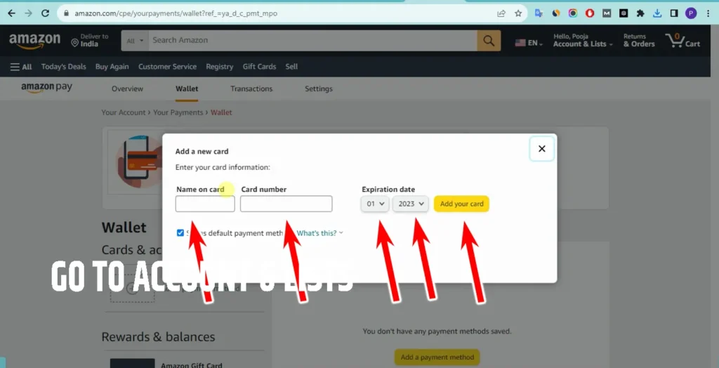 How to Add WIC Card to Amazon | 6 Easy Steps