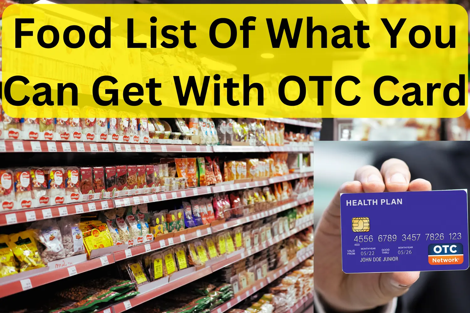 what food can you buy with otc card