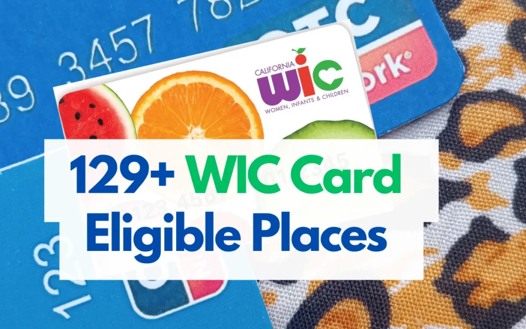wic card eligible places